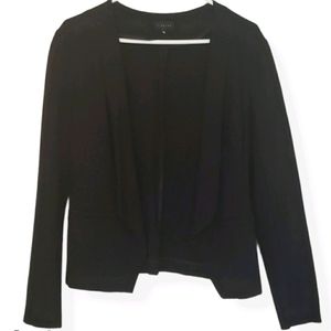 TOBIAS black ponte jacket